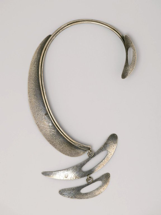 Art Smith, 'Patina' Necklace, circa 1959, silver, Brooklyn Museum, Gift of Charles L. Russell, 2007.61.2.