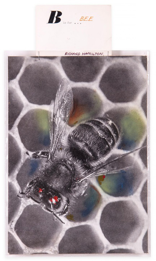 Richard Hamilton, 'B is for Bee.' Estimate: £12,000-15,000. Dreweatts & Bloomsbury Auctions image.