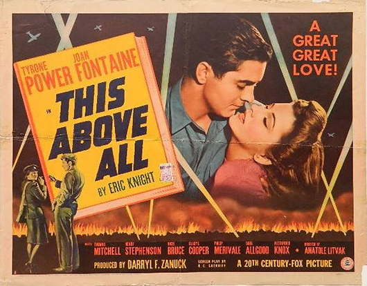 Joseph C. Wright also won an Oscar for the 1942 wartime film 'This Above All.' Image courtesy LiveAuctioneers.com archive.
