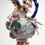 19th-century Meissen ewer depicting 'Air.' 26in high. Estimate $13,000-$15,000. Starting bid $10. No reserve. Don Presley Auctions image