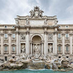 Trevi Fountain in Rome. May 2007 photo by David Iliff. License: CC-BY-SA 3.0.