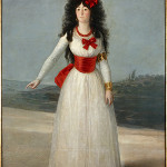 Francisco de Goya y Lucientes (Spanish, 1746-1828), The Duchess of Alba in White, 1795. Oil on canvas. Colección Duques de Alba, Palacio de Liria, Madrid.