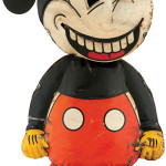 Saalheimer & Strauss (made in Germany for British market) Mickey Mouse with Moving Mouth, tin, circa 1930, one of few known examples. Provenance: Maurice Sendak collection. Estimate: $20,000-$35,000. Image courtesy of Hake’s