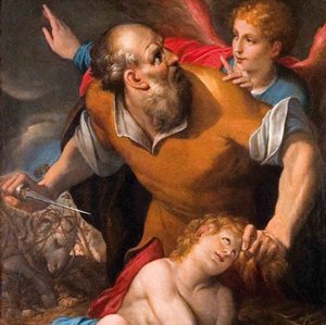 Giulio Cesare Procaccini, Sacrificio di Isacco, olio su tela, Courtesy Bibliopathos