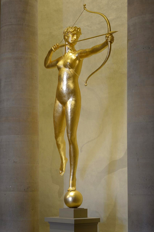 Augustus Saint-Gaudens, American (born Ireland), 1848 - 1907, 'Diana,' created 1892-93, Gift of the New York Life Insurance Company to the Philadelphia Museum of Art, 1932