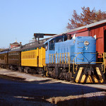 One of the trains in the Mid-Continent Railway Museum's collection. Photo credit: Mid-Continent Railway Museum