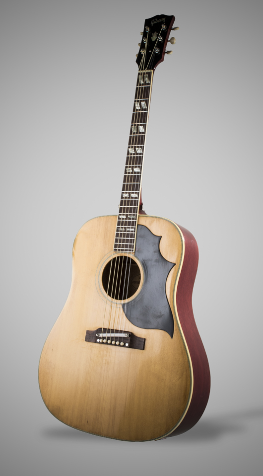 Gibson 1965 Country Western Southern Jumbo Guitar. Estimate: $3,000-3,500. Capo Auction Fine Art and Antiques image.