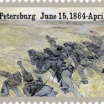 The Petersburg Campaign stamp. Image courtesy of the U.S. Postal Service.