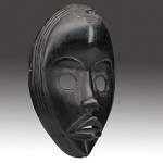 Dan mask, Ivory Coast, carved wood, early 20th century, 9 1/2 inches by 6 inches. Image courtesy of LiveAuctioneers.com Archive and Rago Arts & Auction Center.