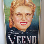 During her decades-long career as a featured soprano, Frances Yeend performed with many of the world’s great symphonies. She is shown on this promotional poster from the New York City Opera Company. Joe R. Pyle Auction image