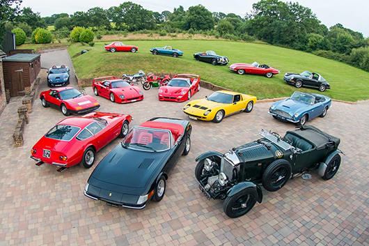 From The Stradale Collection, a fantastic selection of high-quality original cars. All will be auctioned Sept. 4 in London at the inaugural Salon Prive Sale conducted by Silverstone Auctions, with Internet live bidding through LiveAuctioneers.