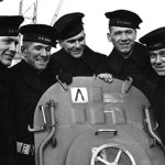 The Sullivan Brothers Iowa Veterans Museum is named for the five Sullivan brothers of Waterloo, Iowa, who died together during WWII when their ship, the USS Juneau, was sunk in the South Pacific in November 1942. As a direct result of the Sullivans' deaths (and the deaths of four of the Borgstrom brothers within a few months of each other two years later), the United States War Department adopted the Sole Survivor Policy. US Naval Historical Center Photo #NH 52362