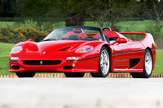 1996 Ferrari F50. Silverstone Auctions image.