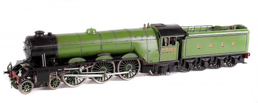 Locomotive No 2597 Gainsborough. Estimate: £800-£1,200. Dreweatts & Bloomsbury Auctions image.