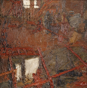Auerbach works from Lucian Freud estate on view at Tate