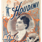Color lithograph poster, ‘Harry Houdini King of Cards,’ Chicago, National Printing and Engraving, circa 1898, half-sheet, 19 3/4 inches by 27 3/4 inches, $20,400. Photo courtesy of Potter & Potter.