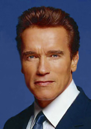 Arnold Schwarzenegger, 38th Governor of California (2003-2011). Image courtesy of California Department of General Services