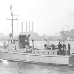 The CG-100, one of the 203 75-foot patrol boats built specifically for Prohibition enforcement duties. Known as the 'Six-Bitters,' these seaworthy boats had a top speed of 15 knots, slower than most of the rumrunners they were up against in the 1920s. U.S. Coast Guard image courtesy of Wikimedia Commons.