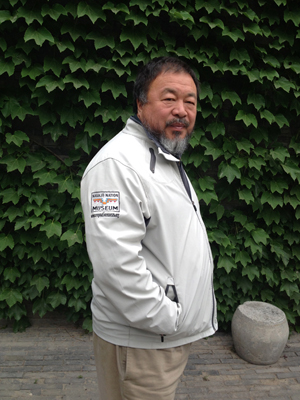 Chinese artist Ai Weiwei. Image courtesy of New Mexico Arts, Department of Cultural Affairs.