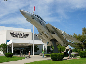 An F-14A Tomcat in front of the National Naval Aviation Museum in Pensacola, Fla. Image by Kristian Jones, courtesy of Wikimedia Commons.