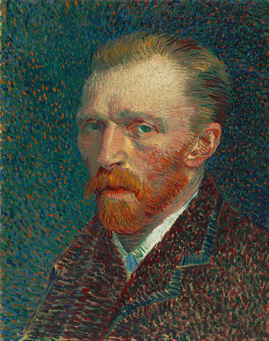 'Vincent van Gogh - Self-Portrait - Google Art Project (454045)' by Vincent van Gogh (Dutch, 1853-1890). Image courtesy Google Cultural Institute