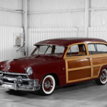 1951 Ford Country Squire “Woody” station wagon. Morphy Auctions image