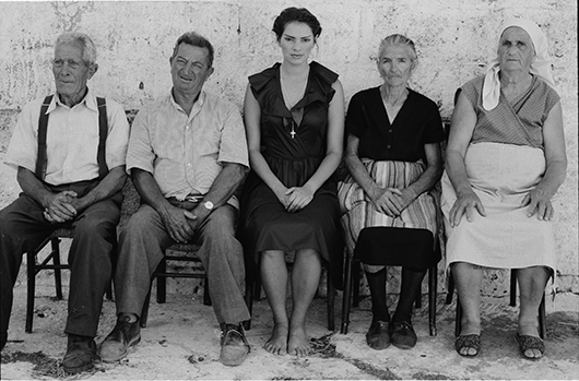 'La Famiglia, Naples 1995' - 20 X 24 inch silver gelatin print, framed, signed. $5,000. New York Series 2014. Image courtesy of The Lilac Gallery.