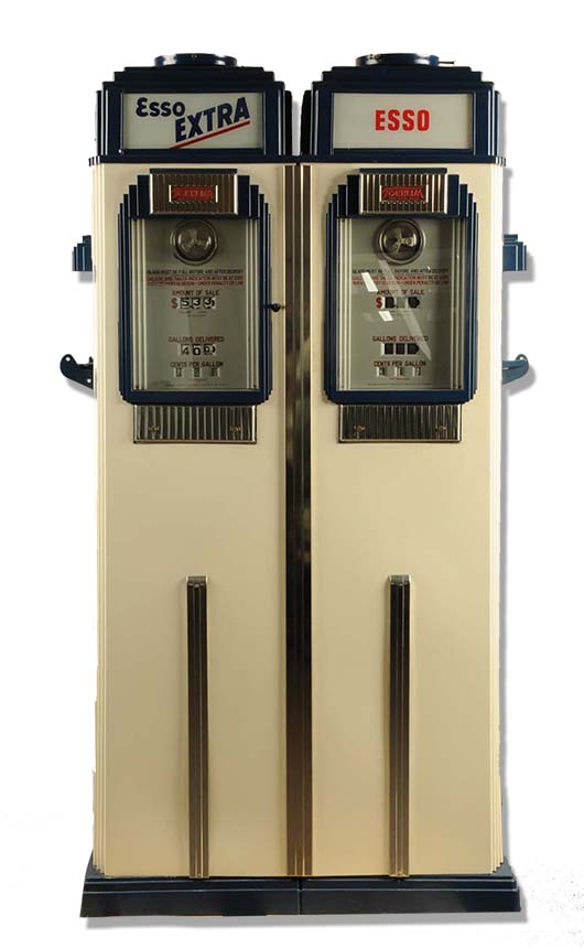 Tokheim Model #36B double-computing gas pump, est. $4,000-$6,000. Morphy Auctions image