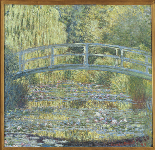 'Waterlily Pond, Green Harmony,' Claude Monet, 1899, oil on canvas. Musée d'Orsay, Paris, Bequest of Count Isaac de Camondo 1911. © RMN (Musée d'Orsay) / Hervé Lewandowski