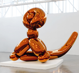 Christie’s to exhibit Jeff Koons ‘Balloon Monkey (Orange)’