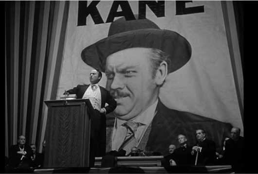 Movie still from 'Citizen Kane' showing Welles wearing the jacket. Profiles in History image.