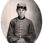 Pvt. Edwin Francis Jemison of the 2nd Louisiana Infantry Regiment, whose image became one of the most famous portraits of the young soldiers involved in the Civil War. Image courtesy of Wikimedia Commons.