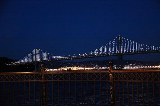View of the San Francisco-Oakland Bay Bridge. Image by Allan J. Cronin. This file is licensed under the Creative Commons Attribution-ShareAlike 3.0 Unported license.