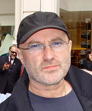 Singer-songwriter Phil Collins. Image by Dicknroll. This file is licensed under the Creative Commons Attribution-ShareAlike 3.0 Unported license.