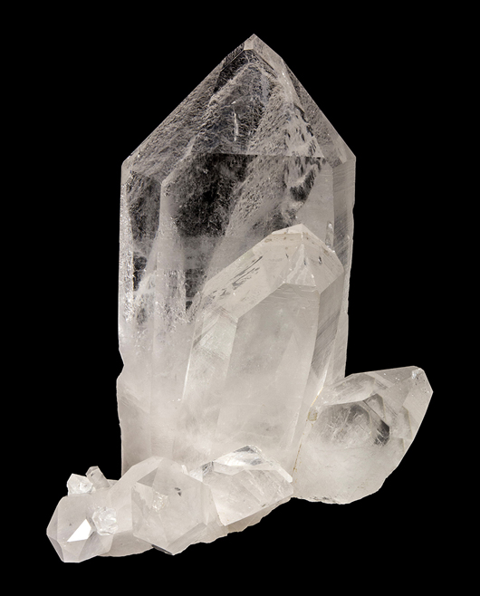 Quartz crystal, Diamantina, Minas Gerais, Brazil; 25 lbs. Est. $12,000-$15,000. Morphy Auctions image