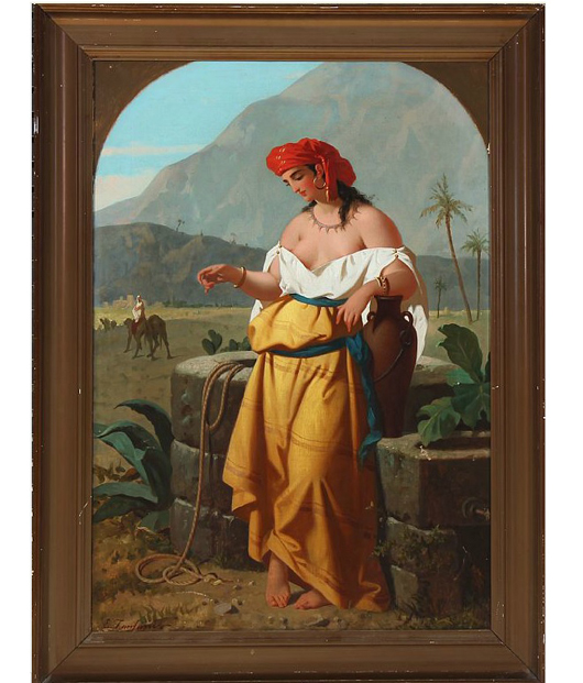 Enrico Fanfani, oil painting. Estimate: €6,000-8,000. Nova Ars Auction image