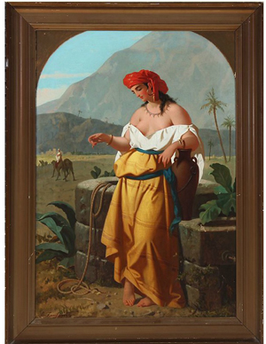 Enrico Fanfani, oil painting. Estimate: €6,000-8,000. Nova Ars Auction image