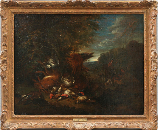 Adrian De Gryeff (attr.) 1657-1715, oil painting. Estimate: €6,000-7,000. Nova Ars Auction image