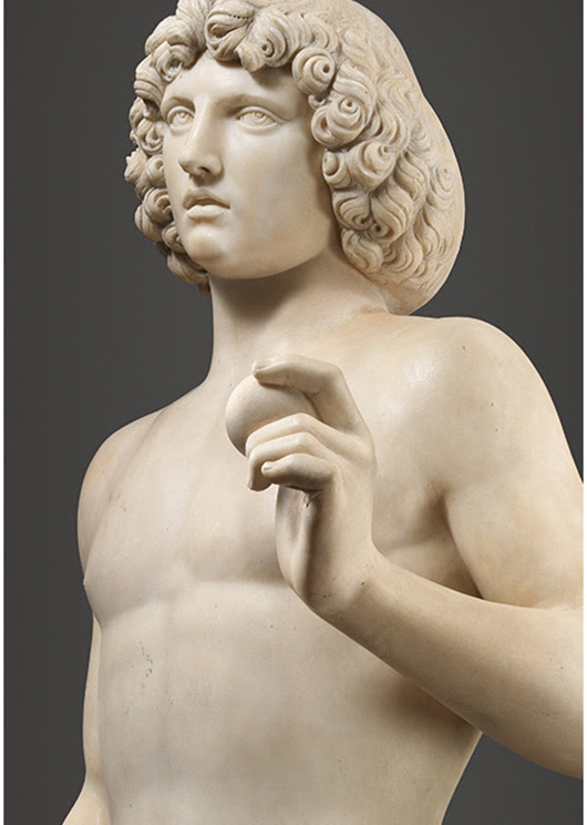 The Metropolitan Museum of Art’s marble sculpture 'Adam' by Tullio Lombardo (ca. 1455–1532). Metropolitan Museum of Art image.