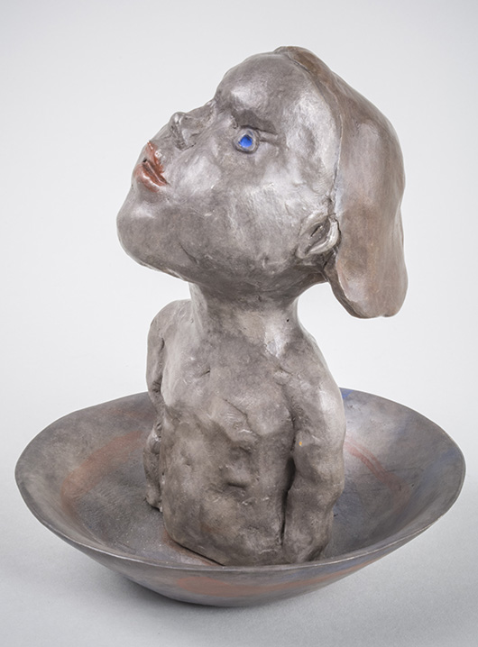Lena Cronqvist (Swedish, b. 1938), 'Young Girl,' bronze, 2000, signed, dated, and numbered 'AP 11.' Estimated value: $4,000-$5,000. Capo Auction image. Capo Auction image.