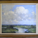 Sophie Marston Brannan, oil on canvas landscape, signed lower left, 20 x 23½in sight. Est. $500-$1,000. Stephenson’s image