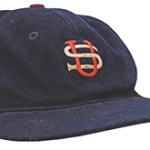 Baseball cap game-used by Babe Ruth during the 1934 Tour of Japan. $50,000 reserve. Grey Flannel Auctions image