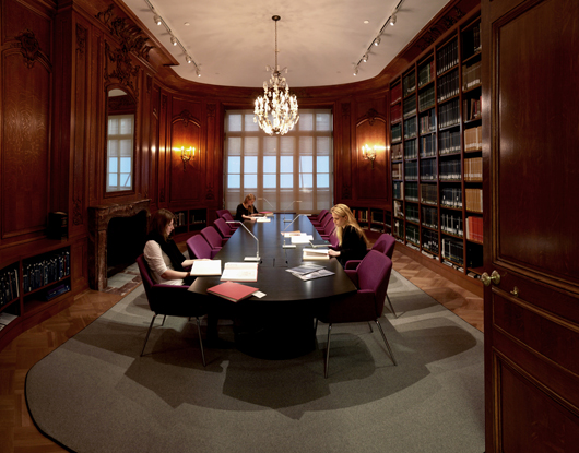 Phase One renovation. National Design Library, North Reading Room. Copyright: Cooper-Hewitt, National Design Museum, Smithsonian Institution