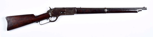 1882 Winchester Model 1876 carbine, est. $1,800-$2,500. Morphy Auctions image
