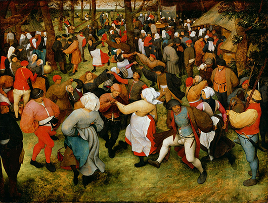 Renaissance treasures include 'The Wedding Dance,' by Pieter Bruegel the Elder, oil on panel, 1566. Image courtesy of Wikimedia Commons