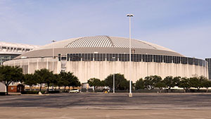 Opened in 1965, the Astrodome was the world's first multipurpose, domed sports stadium. Image by EricEnfermero. This image is licensed under the Creative Commons Attribution-ShareAlike 3.0 Unported License.