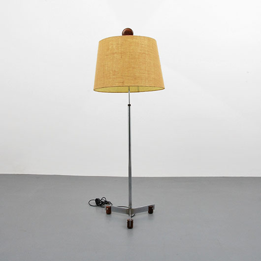 Sergio Rodrigues ‘Sergio Augusto’ floor lamp, $5,185. PBMA image