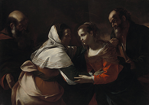 'The Visitation' is an exceptional religious scene by the Baroque master Mattia Preti, whose work illustrates the realistic tendencies perfected by fellow Italian artist, Caravaggio. Image courtesy of the Virginia Museum of Fine Art