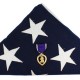 Purple Heart awarded to Cpl. Joseph E. Oleskiewicz – a member of the ‘Filthy Thirteen’ in World War II. Price realized: $5,100. Mohawk Arms Inc. image