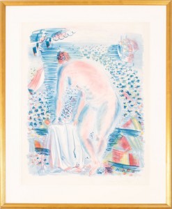 Lot 1 - Raoul Dufy (1877-1953) 'Bather,' 1930. Gray's Auctioneers image